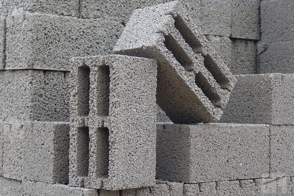 Блоки керамзитные