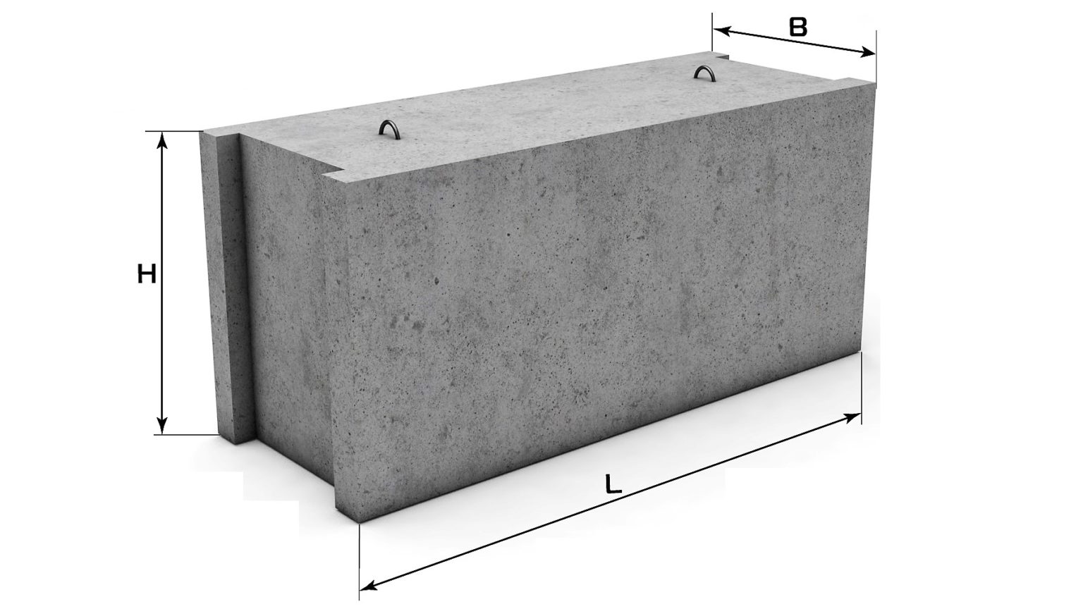 Фундамент из блоков для дома; установка фундаментных блоков; фундамент ...